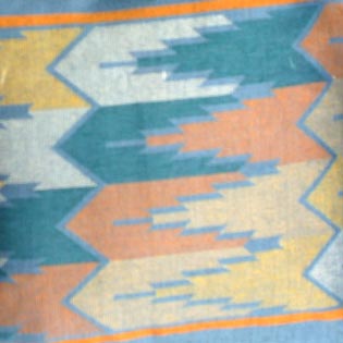 

   08666 Superweave cushion cover   
   blue (detail)
 
