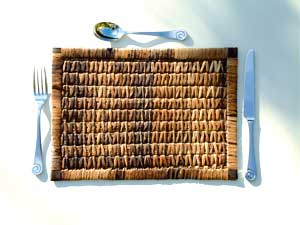 

   The Tapak placemat   

