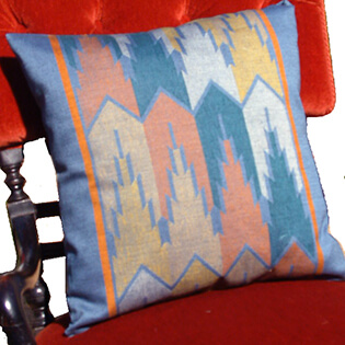 

   08666 Superweave cushion cover   
   blue
 

