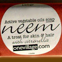 Bar of neem soap