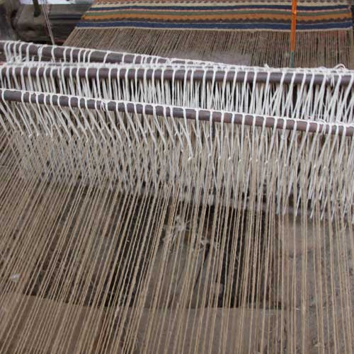 

   On the loom   
.
