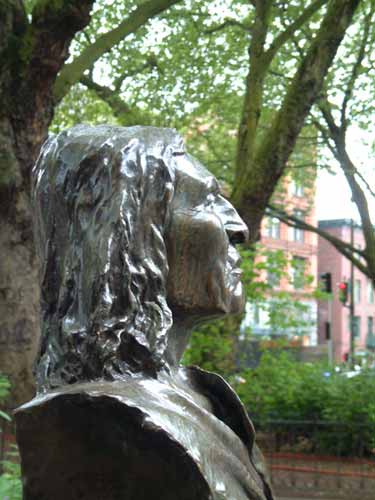 

   Bust of Chief Seathl in Seattle   
 
