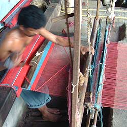 

   The weavers' co-op in Warangal   
.
